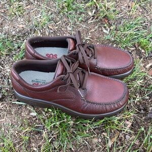 SAS Shoes Men's 11.5 M Tripad Comfort Cordovan Brown Leather  Walking Loafer